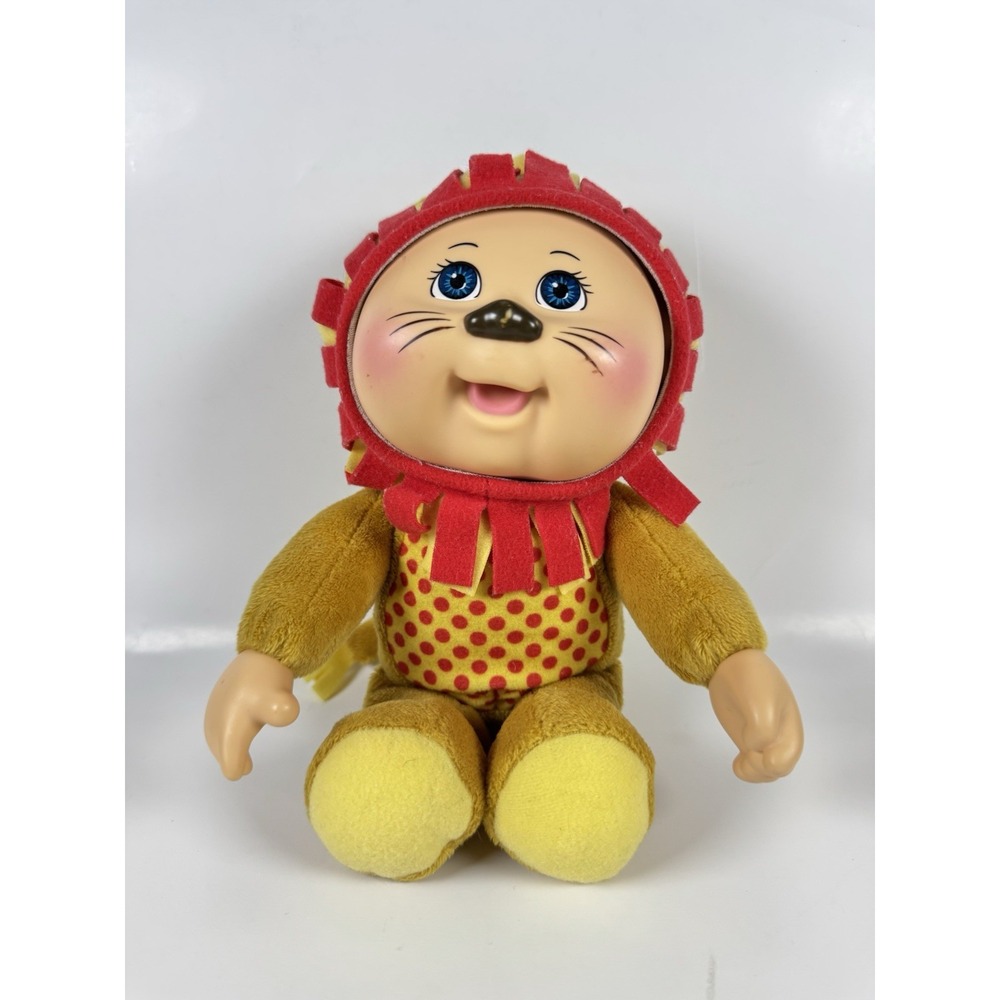 Cabbage Patch Kids CPK 10" Doll Zoo‎ Friends Plush Jaye Lion Animal Baby